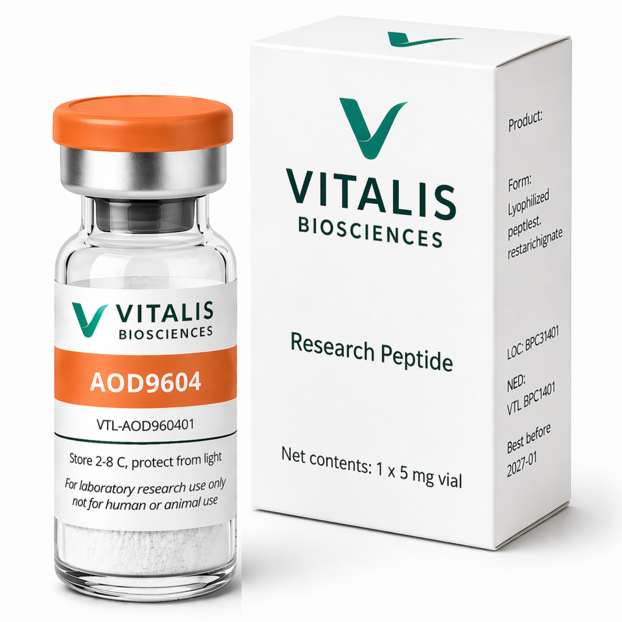 AOD9604 Vitalis Biosciences AOD9604 Vitalis Biosciences