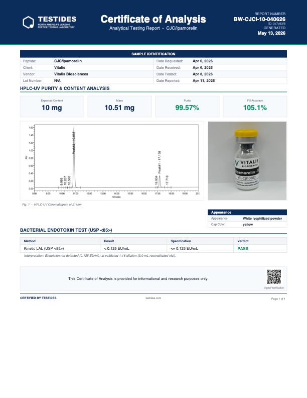 CJC-1295 & Ipamorelin Blend