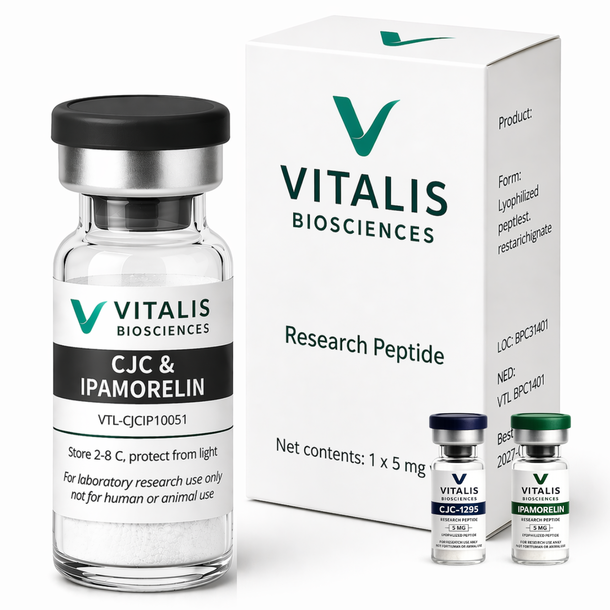 CJC-1295 & Ipamorelin Blend
